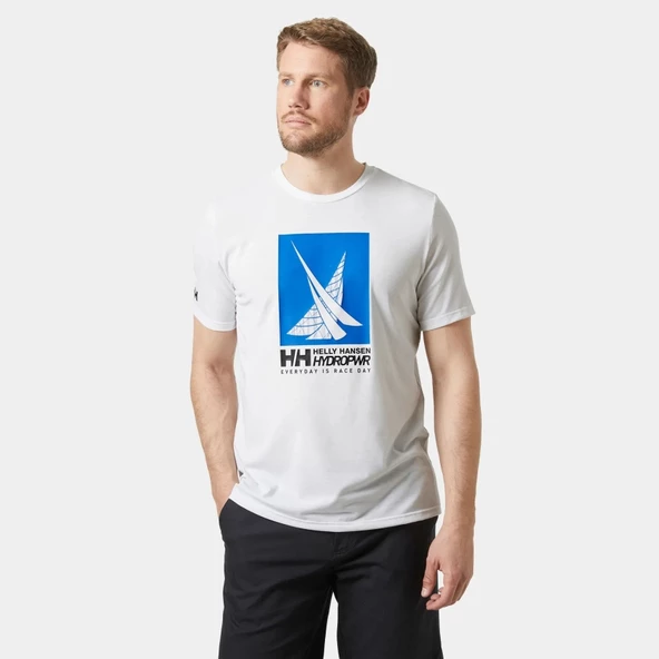 Helly Hansen HP Race Sailing Erkek Tişört HHA.34419.HHA001 Beyaz ürün görseli 1