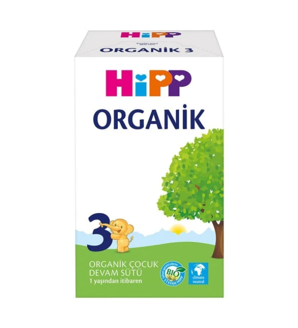 Hipp 3 Organik Devam Sütü 600 gr ürün görseli 1