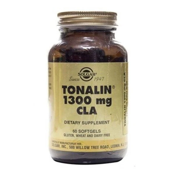 Solgar Tonalin CLA 1300 mg 60 Kapsül ürün görseli 1