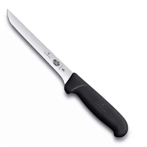 Victorinox Fibrox 12cm Ekstra Dar Ağız Sıyırma Bıçağı 5.6203.12 Siyah ürün görseli 1