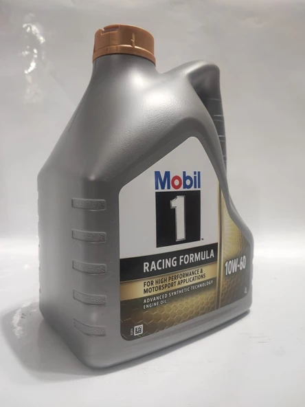 MOBİL 1 MOTORSPORT FORMULA TAM SENTETİK MOTOR YAĞI 10W-60 4 Litre Üretim:2025 ürün görseli 1