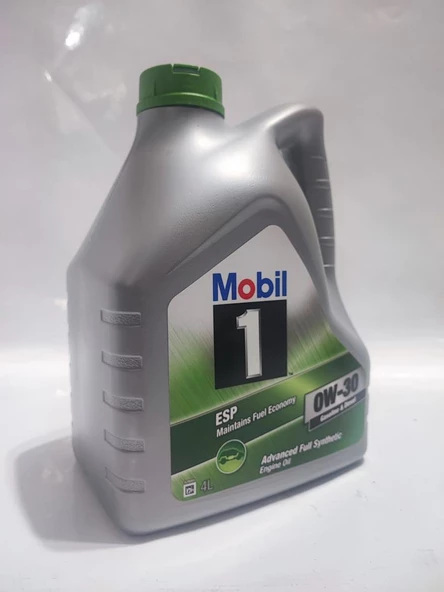 MOBİL 1 ESP 0W-30 TAM SENTETİK MOTOR YAĞI 4 Litre Üretim : 2025 ürün görseli 1
