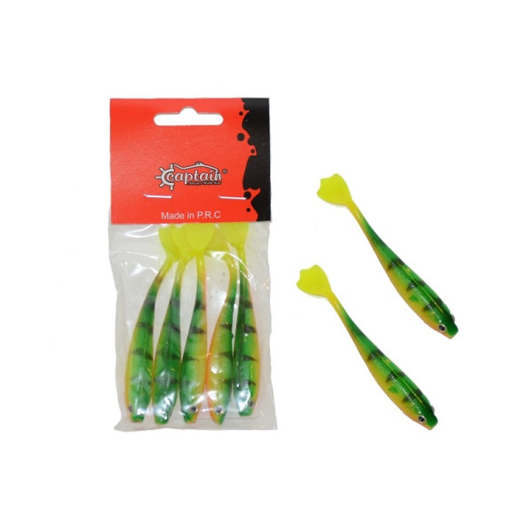 Captain 3566 Pencil Duck 9 cm Turna Levrek Silikonu 5'li Paket Suni Yem ürün görseli 1