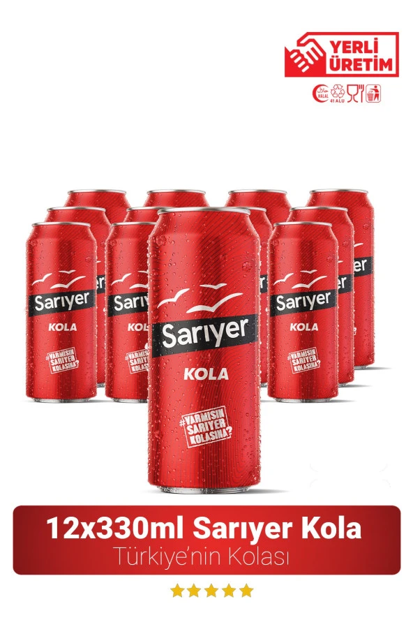 Sarıyer Kola 330ml x 12 Adet ürün görseli 1