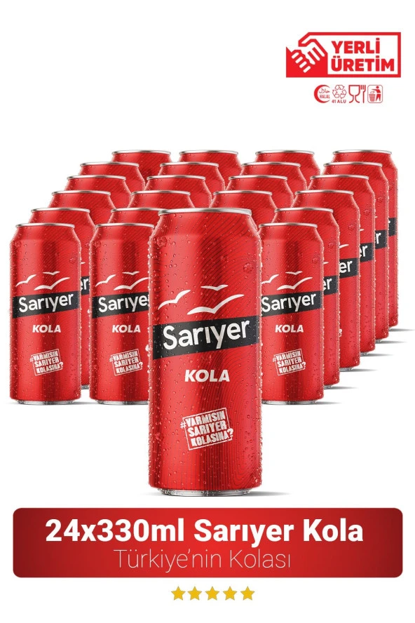 Sarıyer Kola 330ml x 24 Adet ürün görseli 1