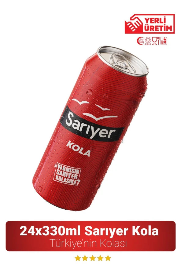 Sarıyer Kola 330ml x 24 Adet - Resim 2