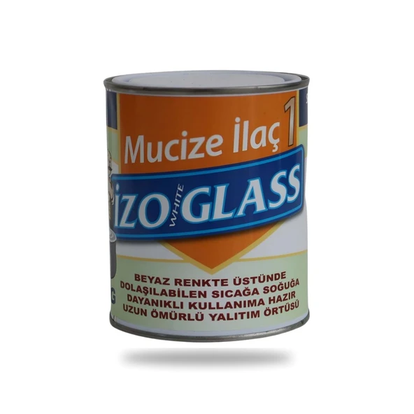 İzo White Glass Beyaz Mucize İlaç Solvent Bazlı Dış Cephe Yalıtım Örtüsü 5 Kg ürün görseli 1