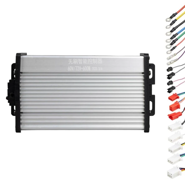 Powermaster Sd-21466 60V-72V 600 Watt Elektirikli Bisiklet Ve Scooter Beyin Akıllı Güç Kontrol Ünitesi Beyni ürün görseli 1