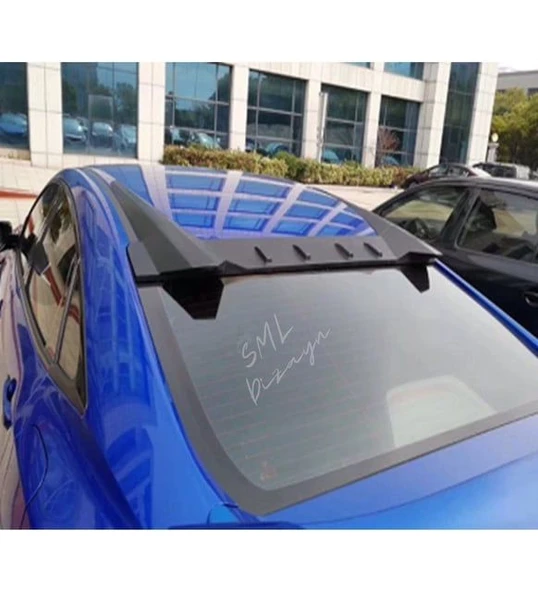 AUTOGP Honda civic fb7 uyumlu cam üstü spoiler typer model 2012 / 2016 ürün görseli 1