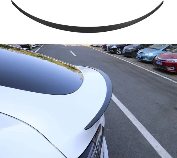 AUTOGP Tesla model y bagaj üstü spoiler siyah boyalı ürün görseli 1
