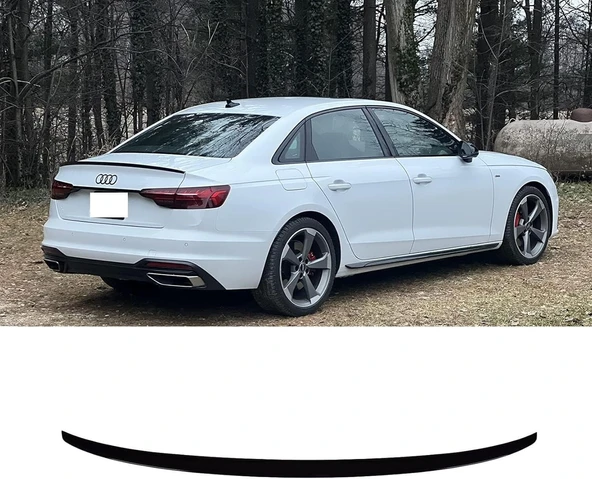AUTOGP Audi a4 b9 bagaj üstü spoiler pianoblack boyalı 2016 / 2024 ürün görseli 1