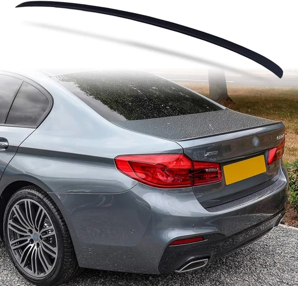 AUTOGP Bmw g30 m5 bagaj üstü spoiler siyah boyalı 2017 / 2023 ürün görseli 1