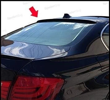 AUTOGP Bmw F10 cam üstü spoiler siyah boyalı 2013+ ürün görseli 1
