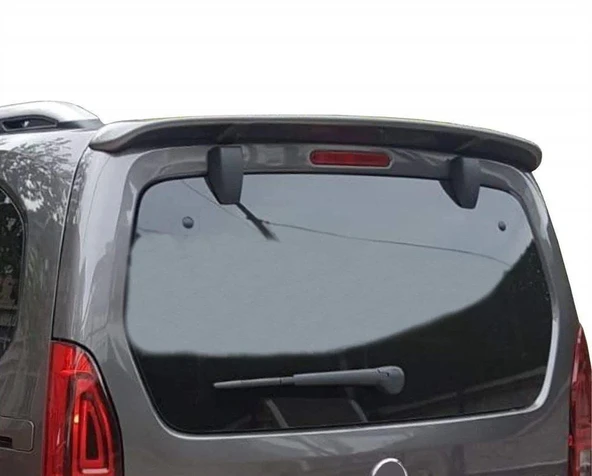 AUTOGP Citroen berlingo bagaj üstü spoiler siyah boyalı 2008 / 2018 ürün görseli 1