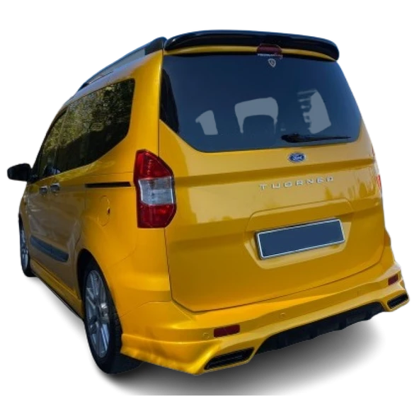 AUTOGP Ford courier bagaj üstü spoiler siyah boyalı - Resim 3