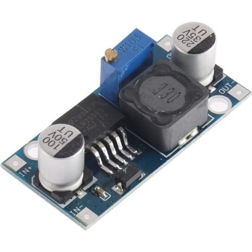 LM2596 Ayarlanabilir 3A Voltaj Düşürücü DC-DC Güç Modülü Mini Adj ürün görseli 1