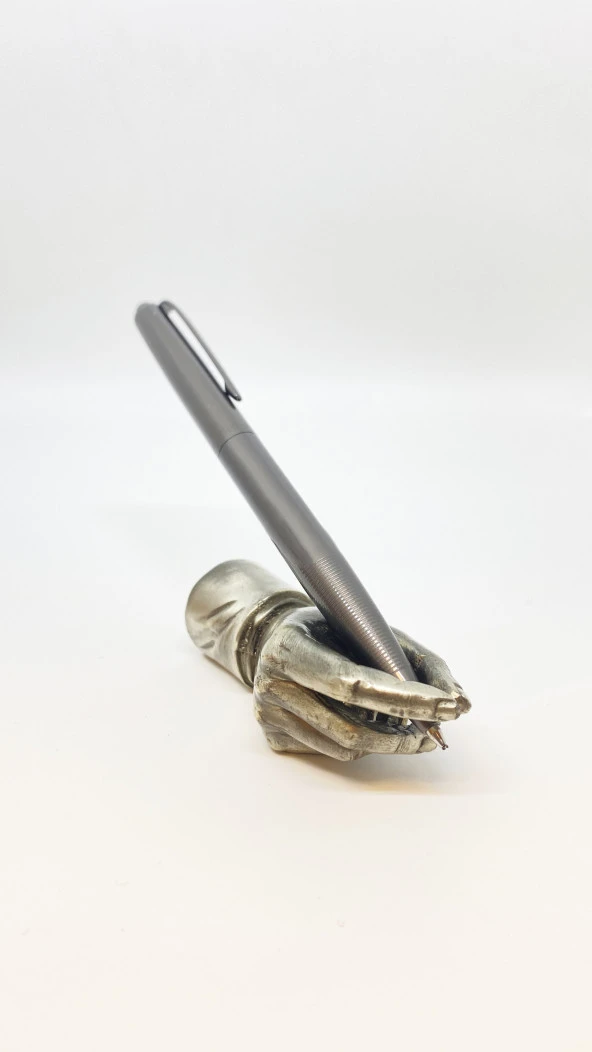 DivitPen Styles Gri Tükenmez Kalem ürün görseli 1
