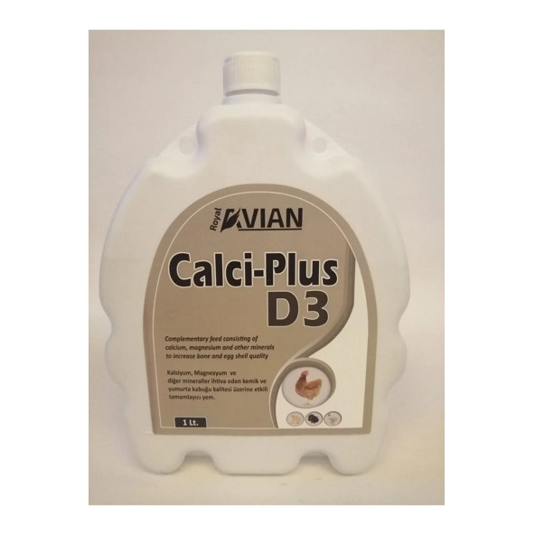 Royal Calci Plus D3 1 Lt. Kanatlılar, Yumurta Kabuk Kalitesi Için Tamamlayıcı Yem ürün görseli 1