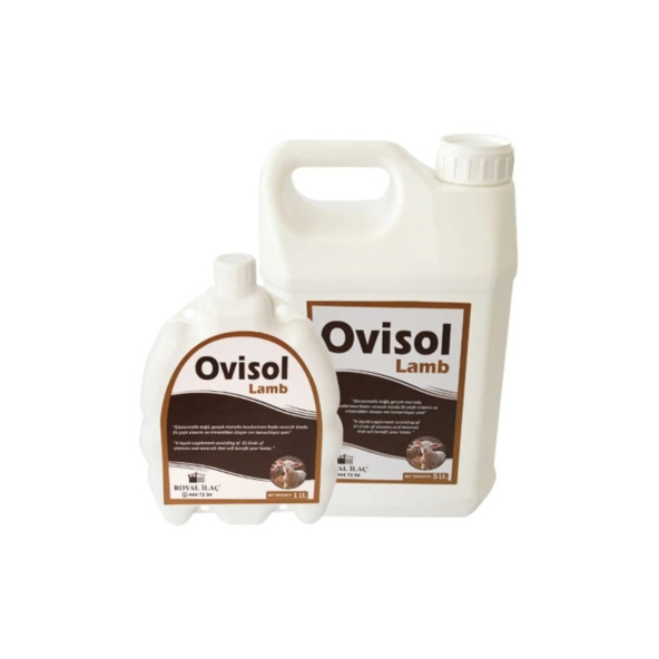 Ovisol Lamb 1 Lt Hayvanlar Için Melas Içerikli Vitamin Mineral Sıvı Yem Katkı Etkili Ürün ürün görseli 1