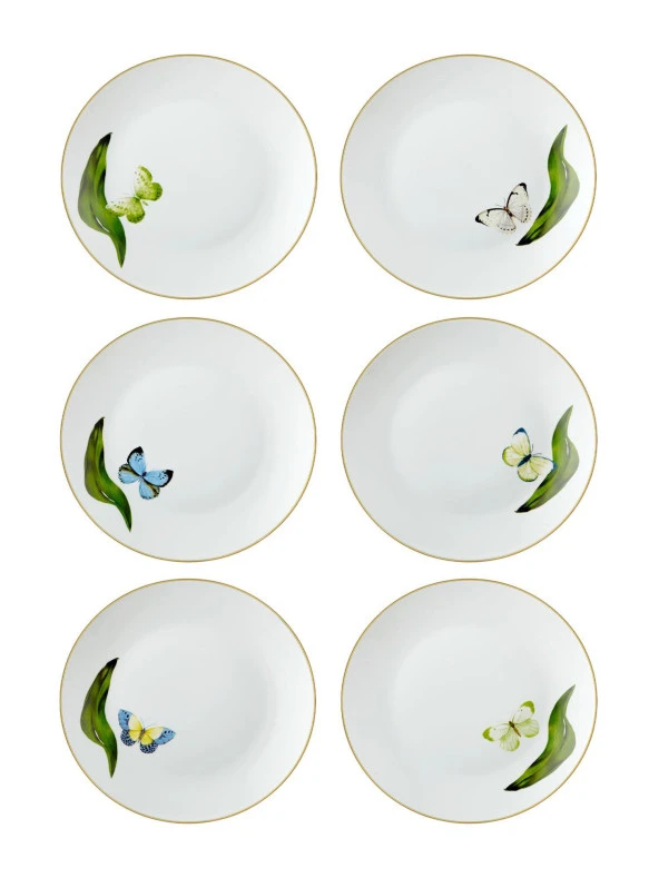 The Mia Folium Pasta Tabağı 6 Kişilik DNR0063 ürün görseli 1