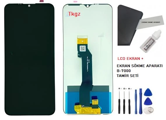 Omix X5 Lcd Ekran Dokunmatik Orijinal Kalite + B-7000 + TAMİR SETİ ürün görseli 1