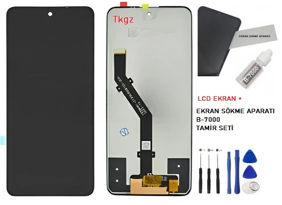 Omix X400 Lcd Ekran Dokunmatik Orijinal Kalite + B-7000 + SET ürün görseli 1