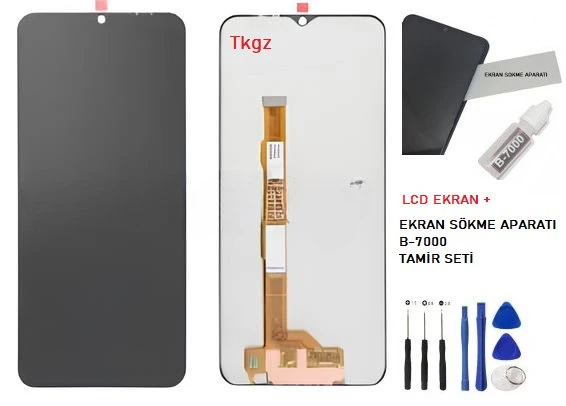 VİVO Y22S Lcd Ekran Dokunmatik Orijinal Kalite + B-7000 + TAMİR SETİ ürün görseli 1