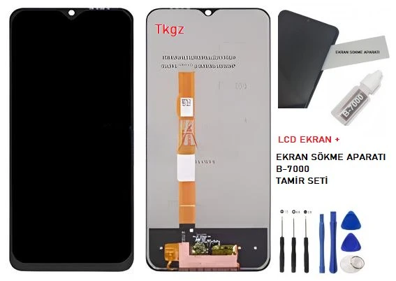 VİVO Y53S Lcd Ekran Dokunmatik Orijinal Kalite + B-7000 + TAMİR SETİ ürün görseli 1