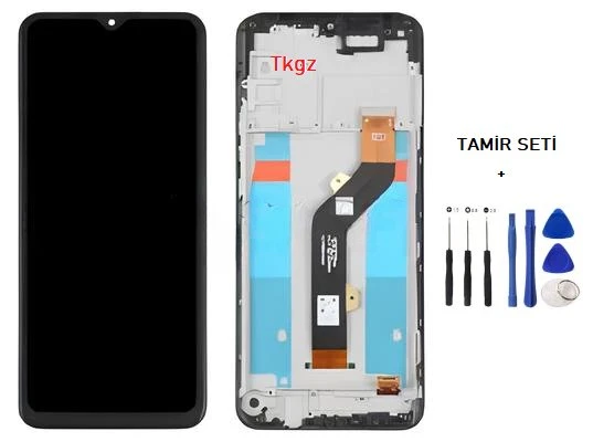 Infinix HOT 9 PLAY Lcd Ekran Dokunmatik Orijinal Kalite ÇITALI + TAMİR SETİ ürün görseli 1