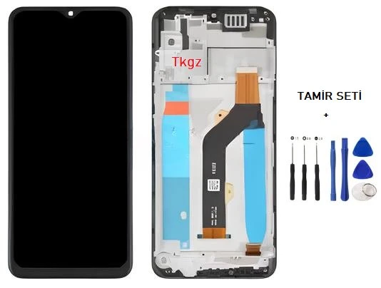 Infinix HOT 10 PLAY Lcd Ekran Dokunmatik Orijinal Kalite ÇITALI + TAMİR SETİ ürün görseli 1
