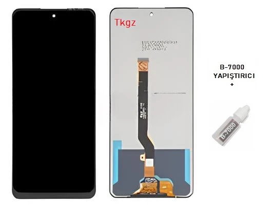 Tecno Pova 3 Lcd Ekran Dokunmatik Orijinal Kalite + B-7000 ürün görseli 1