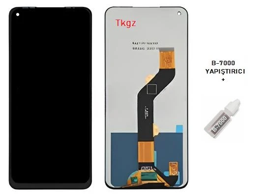 Infinix HOT 10 Lcd Ekran Dokunmatik Orijinal Kalite + B-7000 ürün görseli 1