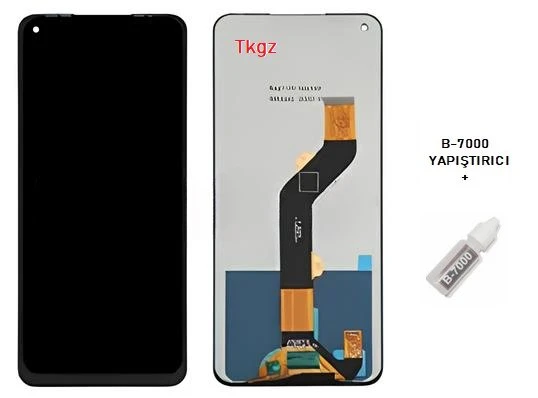 Infinix HOT 8İ Lcd Ekran Dokunmatik Orijinal Kalite + B-7000 ürün görseli 1