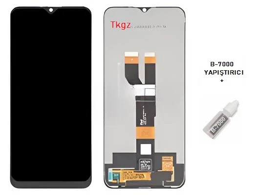 Oppo Realme C11 -2021- Lcd Ekran Dokunmatik Orijinal Kalite + B-7000 ürün görseli 1