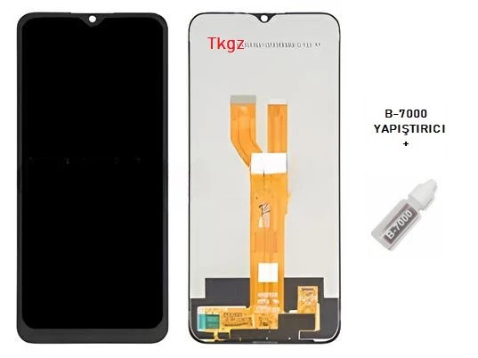 Oppo Realme C21 Lcd Ekran Dokunmatik Orijinal Kalite + B-7000 ürün görseli 1