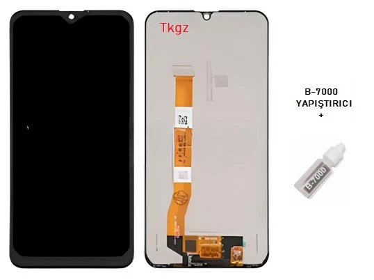 Oppo Realme C2 Lcd Ekran Dokunmatik Orijinal Kalite + B-7000 ürün görseli 1