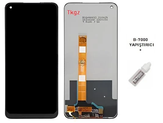Oppo Realme 6 Lcd Ekran Dokunmatik Orijinal Kalite + B-7000 ürün görseli 1