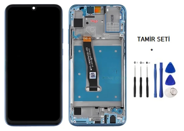 Honor 10 LİTE Lcd Ekran Dokunmatik Orijinal Kalite ÇITALI MAVİ + TAMİR SETİ ürün görseli 1