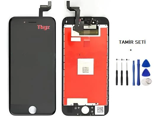 iPhone 6S Lcd Ekran Dokunmatik Orijinal Kalite (LW MARKA) SİYAH + TAMİR SETİ ürün görseli 1