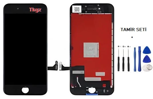 iPhone 8 Lcd Ekran Dokunmatik Orijinal Kalite (LW MARKA) SİYAH + TAMİR SETİ ürün görseli 1