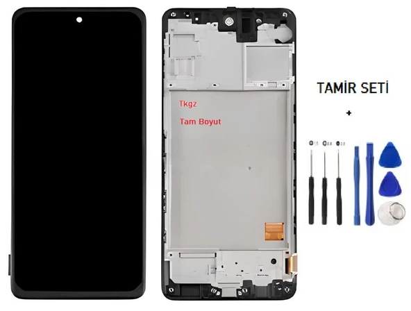 Samsung Galaxy M31S - SM-M317 Lcd Ekran Dokunmatik Orijinal Kalite ÇITALI + TAMİR SETİ ürün görseli 1