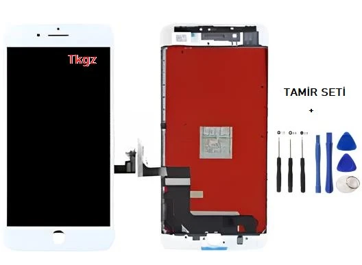 iPhone 7 PLUS Lcd Ekran Dokunmatik Orijinal Kalite (LW MARKA) BEYAZ + TAMİR SETİ ürün görseli 1