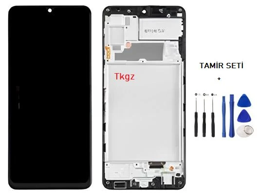 Samsung Galaxy A22 - 4G - SM-A225 Lcd Ekran Dokunmatik Orijinal Kalite ÇITALI + TAMİR SETİ ürün görseli 1