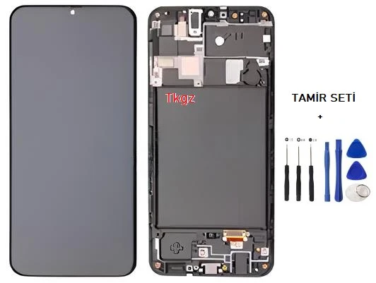 Samsung Galaxy A20 - SM-A205 Lcd Ekran Dokunmatik Orijinal Kalite ÇITALI + TAMİR SETİ ürün görseli 1