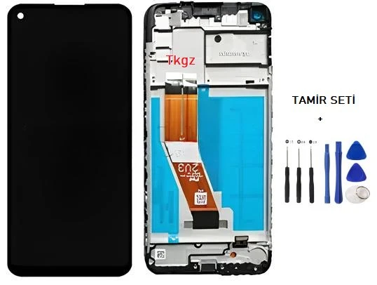 Samsung Galaxy A11 - SM-A115 Lcd Ekran Dokunmatik Orijinal Kalite ÇITALI + TAMİR SETİ ürün görseli 1