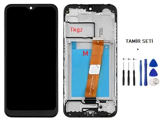 Samsung Galaxy A01M  - SM-A015M Lcd Ekran Dokunmatik Orijinal Kalite ÇITALI + TAMİR SETİ ürün görseli 1