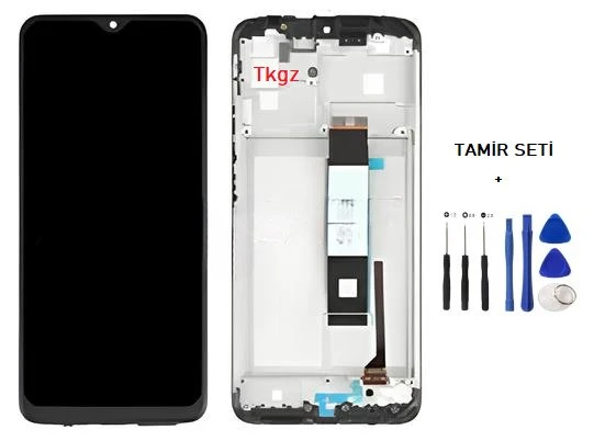Xiaomi Redmi 9T Lcd Ekran Dokunmatik Orijinal Kalite ÇITALI + TAMİR SETİ ürün görseli 1