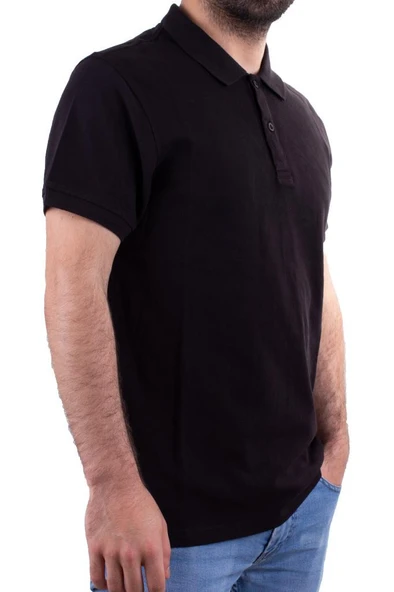 Twister Jeans 2277CC Siyah Polo Yaka Erkek T-Shirt ürün görseli 1