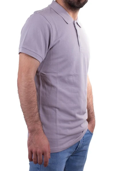 Twister Jeans 2277CC Gri Polo Yaka Erkek T-Shirt ürün görseli 1