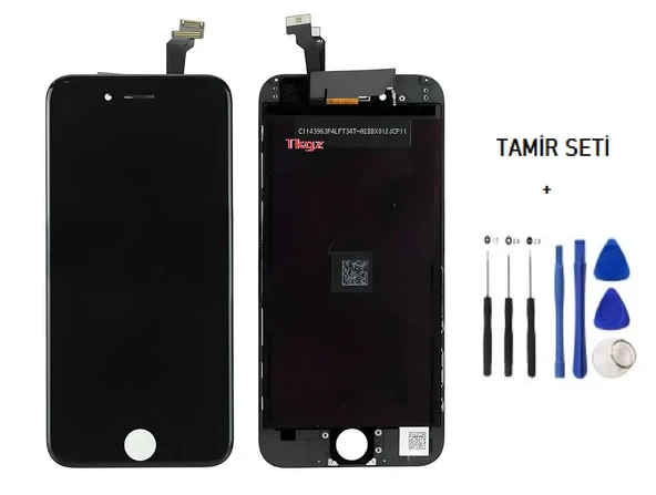 iPhone 6 Lcd Ekran Dokunmatik Orijinal Kalite (LW MARKA) SİYAH + TAMİR SETİ ürün görseli 1
